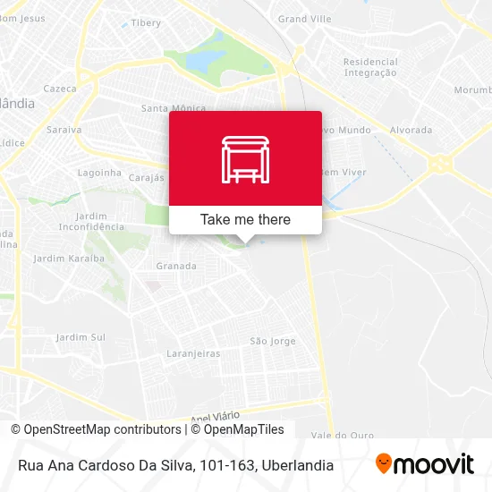 Rua Ana Cardoso Da Silva, 101-163 map