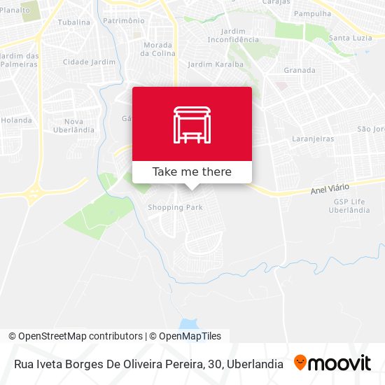 Rua Iveta Borges De Oliveira Pereira, 30 map