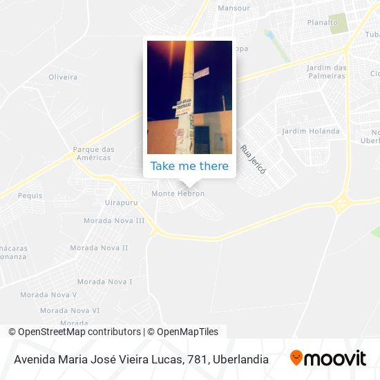 Mapa Avenida Maria José Vieira Lucas, 781