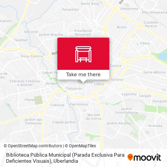 Biblioteca Pública Municipal (Parada Exclusiva Para Deficientes Visuais) map