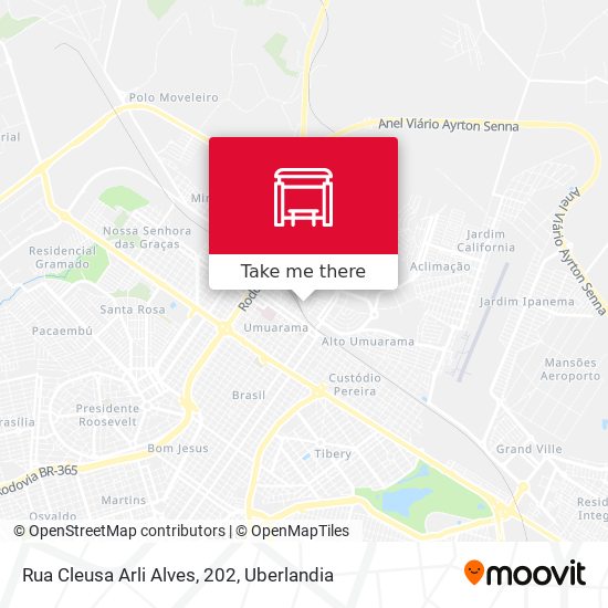 Rua Cleusa Arli Alves, 202 map