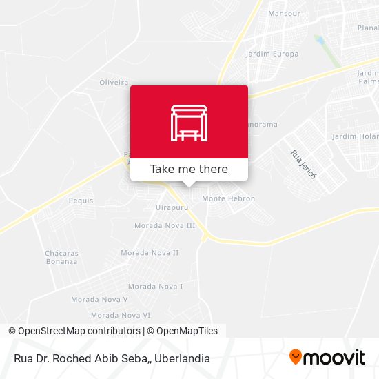 Rua Dr. Roched Abib Seba, map