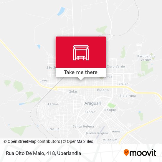 Rua Oito De Maio, 418 map