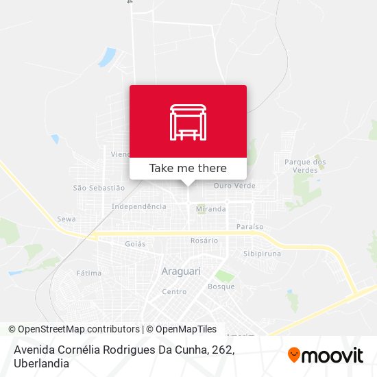 Avenida Cornélia Rodrigues Da Cunha, 262 map