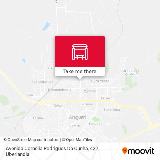 Avenida Cornélia Rodrigues Da Cunha, 427 map