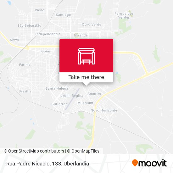Rua Padre Nicácio, 133 map
