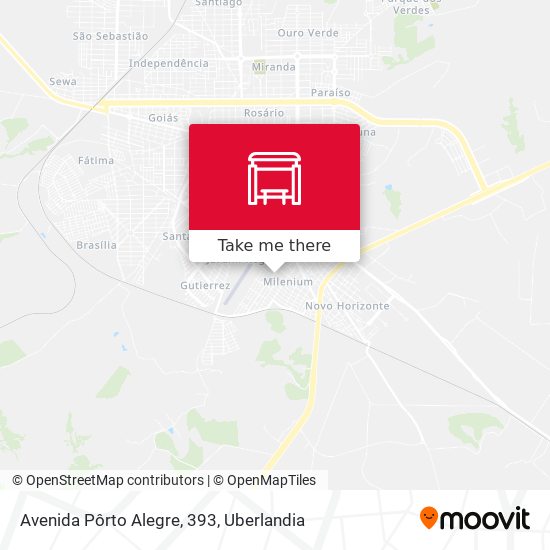 Avenida Pôrto Alegre, 393 map