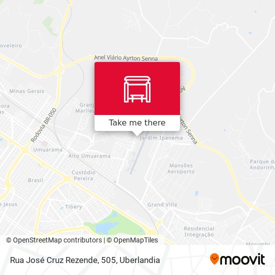 Rua José Cruz Rezende, 505 map