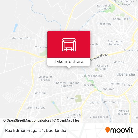 Mapa Rua Edmar Fraga, 51