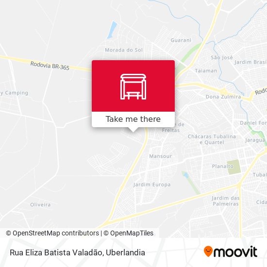 Rua Eliza Batista Valadão map