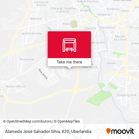 Alameda José Salvador Silva, 820 map