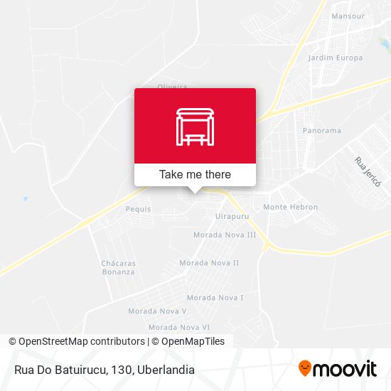 Rua Do Batuirucu, 130 map