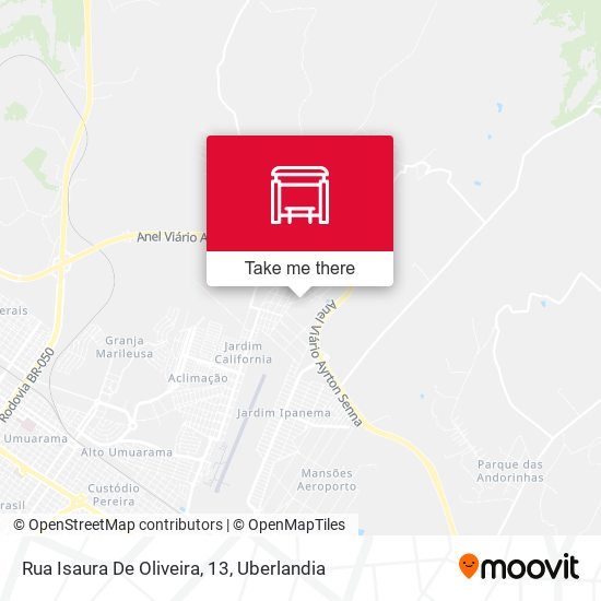 Mapa Rua Isaura De Oliveira, 13