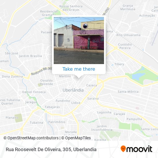 Mapa Rua Roosevelt De Oliveira, 305