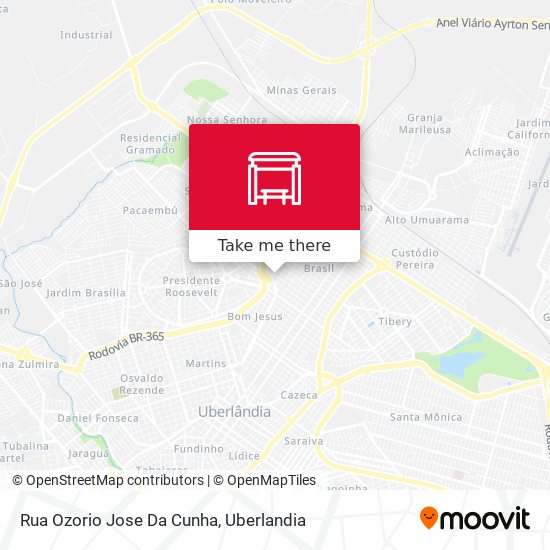 Rua Ozorio Jose Da Cunha map