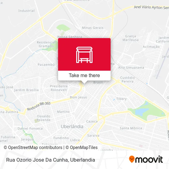 Rua Ozorio Jose Da Cunha map