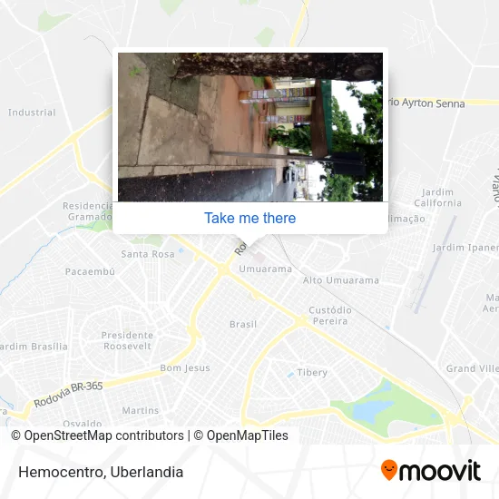 Hemocentro map