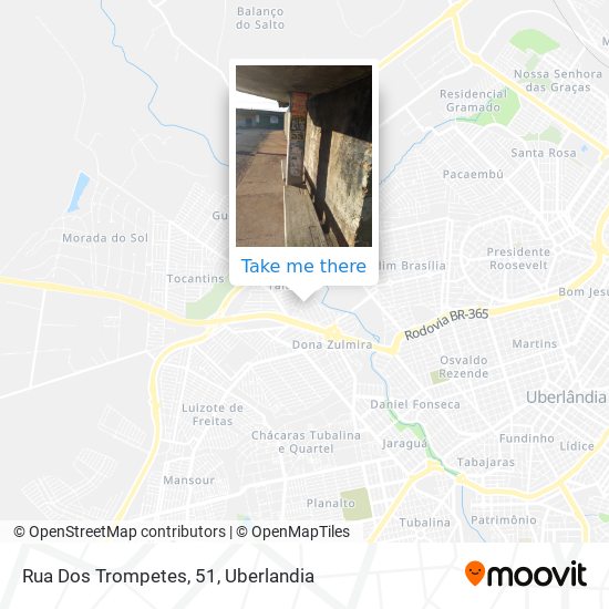 Mapa Rua Dos Trompetes, 51