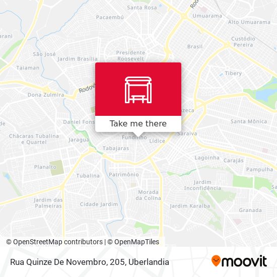 Mapa Rua Quinze De Novembro, 205