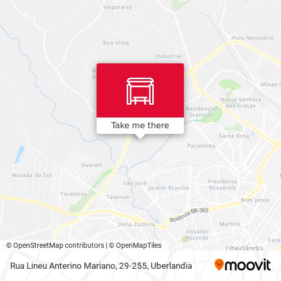 Rua Lineu Anterino Mariano, 29-255 map