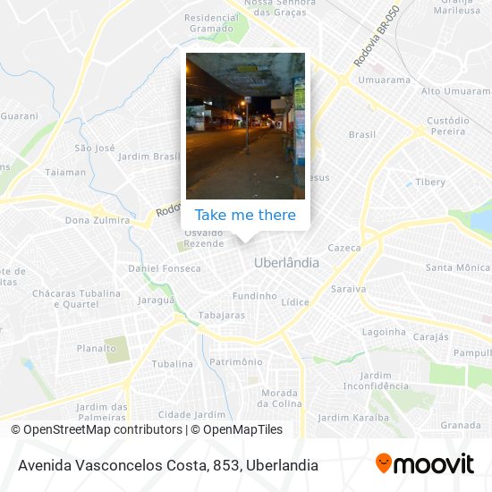 Mapa Avenida Vasconcelos Costa, 853