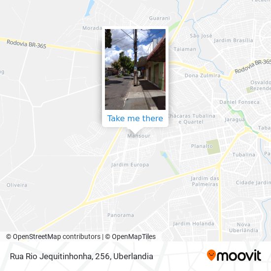 Rua Rio Jequitinhonha, 256 map