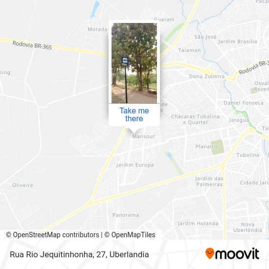 Rua Rio Jequitinhonha, 27 map