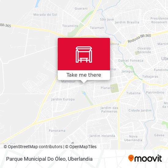 Parque Municipal Do Óleo map