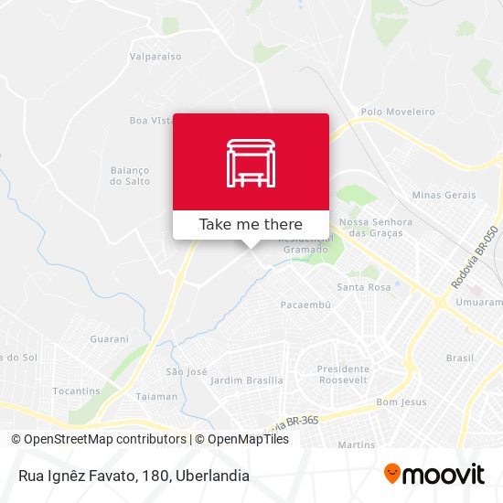 Rua Ignêz Favato, 180 map