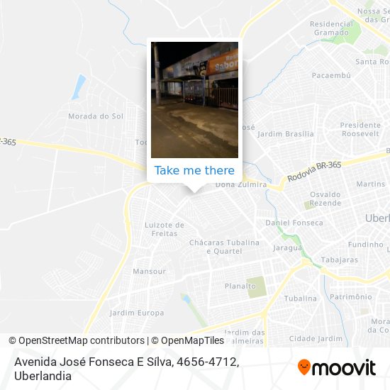 Mapa Avenida José Fonseca E Sílva, 4656-4712