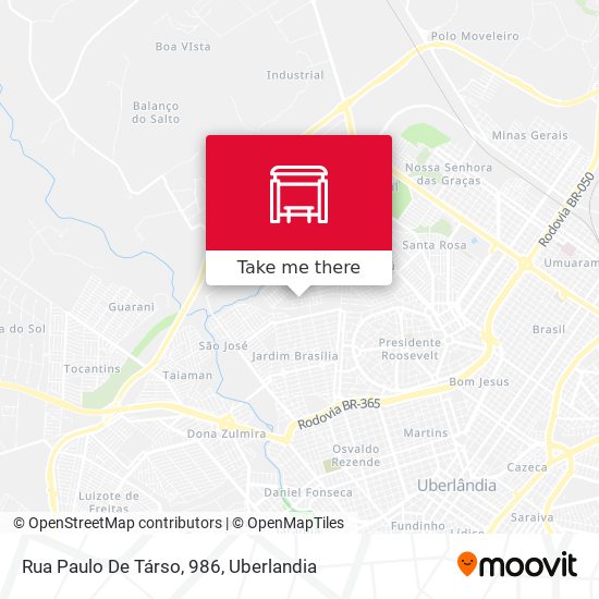 Rua Paulo De Társo, 986 map