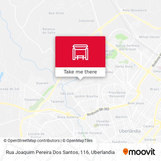Rua Joaquim Pereira Dos Santos, 116 map