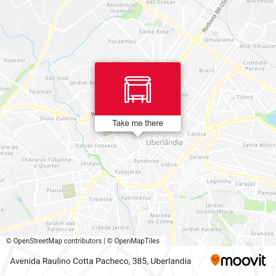 Avenida Raulino Cotta Pacheco, 385 map