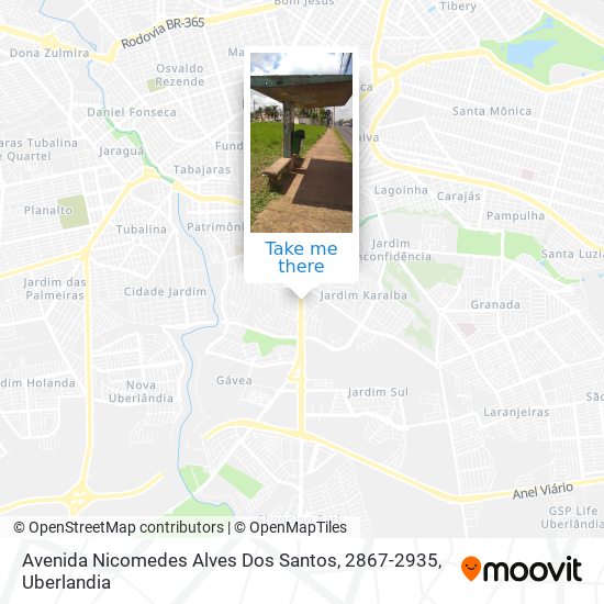 Mapa Avenida Nicomedes Alves Dos Santos, 2867-2935