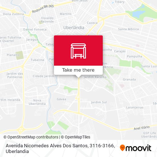 Avenida Nicomedes Alves Dos Santos, 3116-3166 map