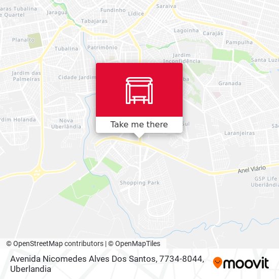 Avenida Nicomedes Alves Dos Santos, 7734-8044 map