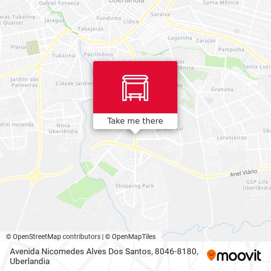 Avenida Nicomedes Alves Dos Santos, 8046-8180 map