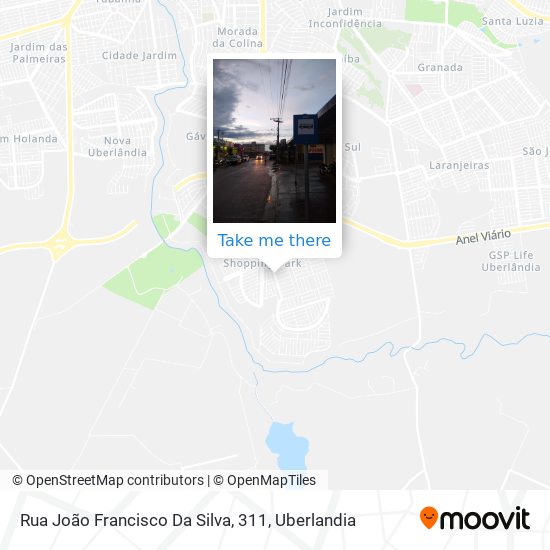 Mapa Rua João Francisco Da Silva, 311
