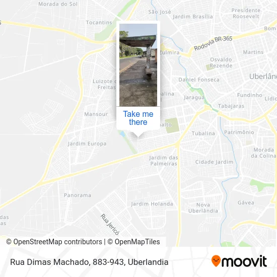 Rua Dimas Machado, 883-943 map