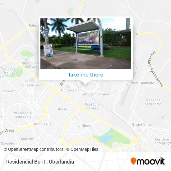 Residencial Buriti map