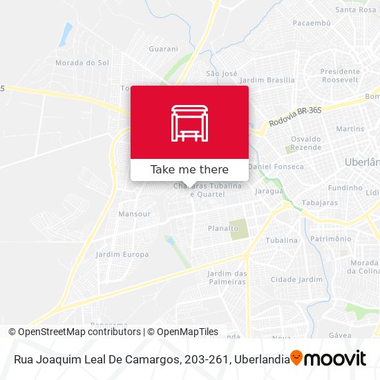 Rua Joaquim Leal De Camargos, 203-261 map