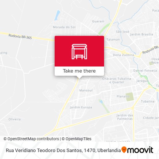 Rua Veridiano Teodoro Dos Santos, 1470 map