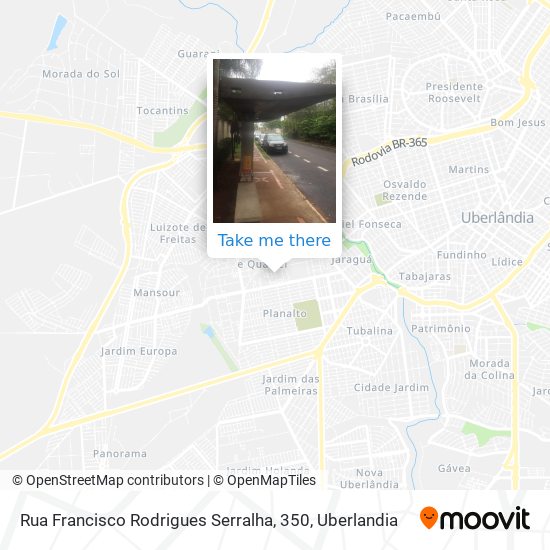 Mapa Rua Francisco Rodrigues Serralha, 350