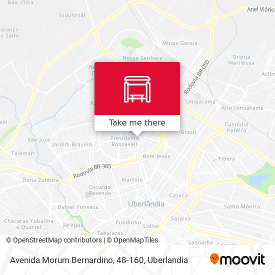 Avenida Morum Bernardino, 48-160 map