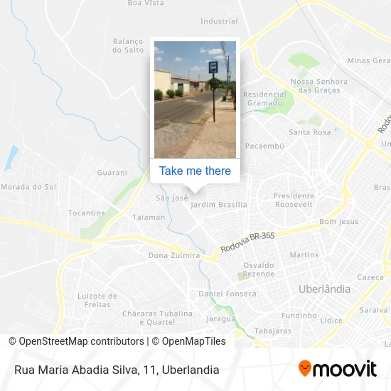 Rua Maria Abadia Silva, 11 map