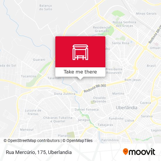 Rua Mercúrio, 175 map