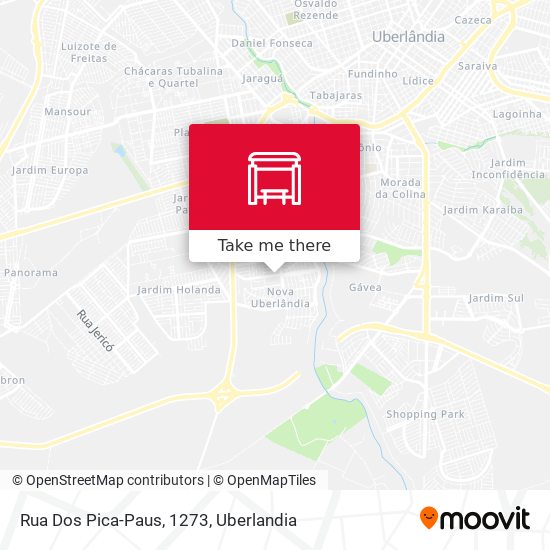 Rua Dos Pica-Paus, 1273 map