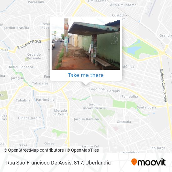 Rua São Francisco De Assis, 817 map