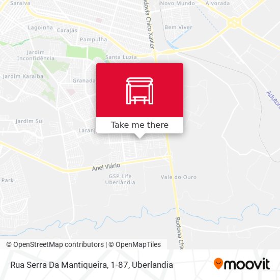 Rua Serra Da Mantiqueira, 1-87 map