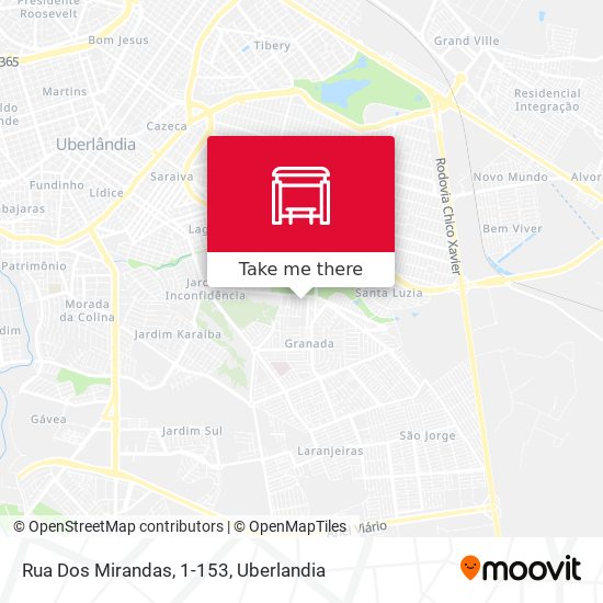 Rua Dos Mirandas, 1-153 map